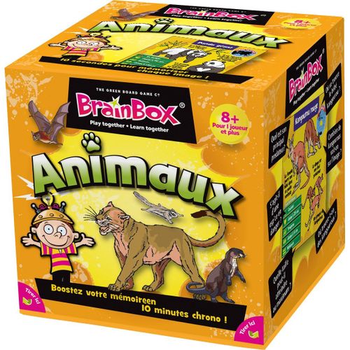 Green Board Game Company Brain Box Animaux