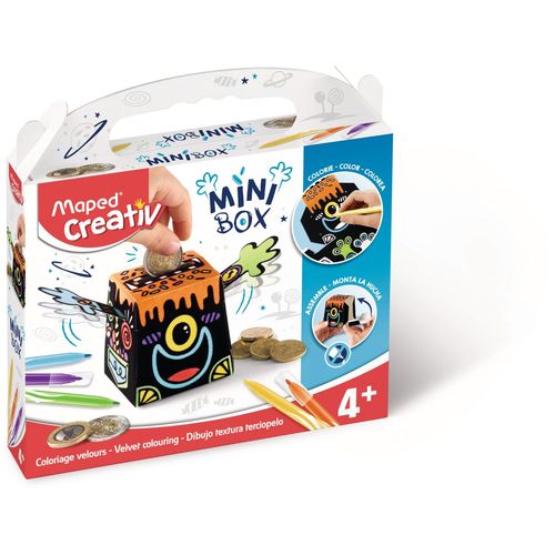 Creativ Mini Box Coloriage Velours - Kit Creatif