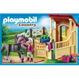 PLAYMOBIL 6928 Country - Cavalier Avec Van Et Cheval 