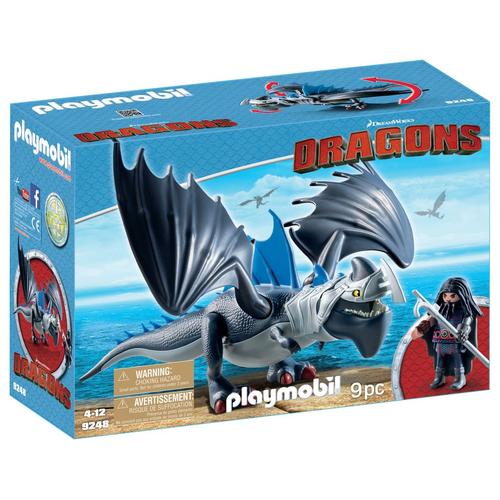 Playmobil 9248 - Drago Avec Dragon De Combat