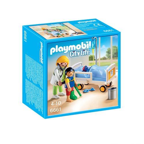 Playmobil 6661 - Chambre D'enfant Avec Médecin