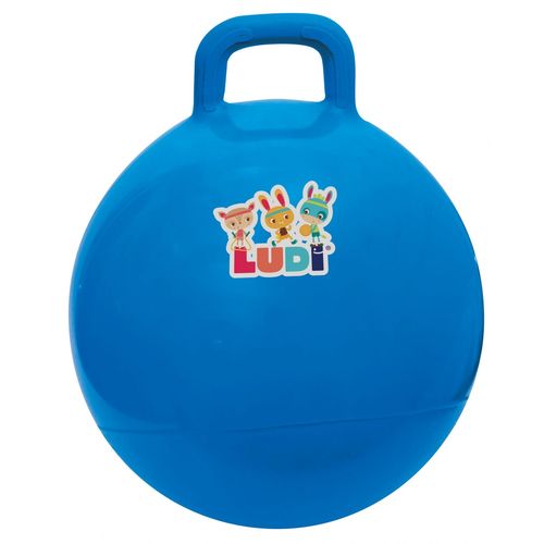 Ludi Ballon Sauteur Bleu 45cm