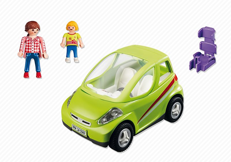 Playmobil City Life 5569 - Voiture De Ville Avec Maman Et Enfant - 3