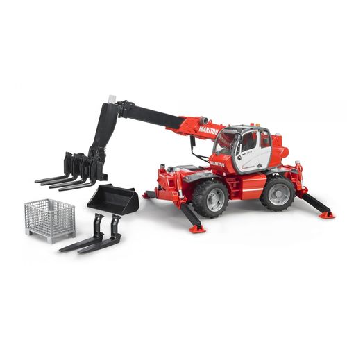 Bruder Manitou Téléscopique Mrt 2150 Avec Accessoires