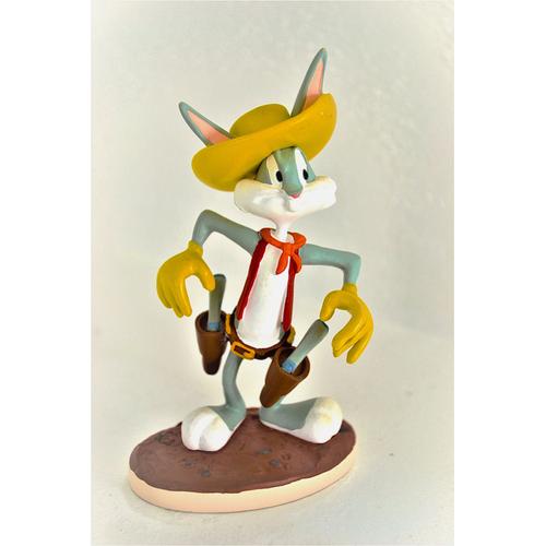 Figurine Bugs Bunny Cowboy Looney Tunes