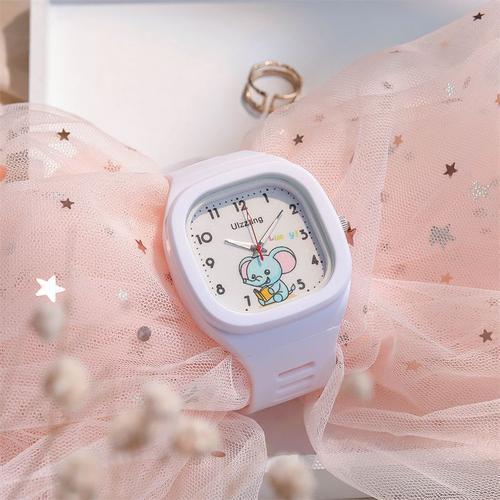 1 pi ce Montre Enfant l phant blanc Montre Bracelet tanche pour