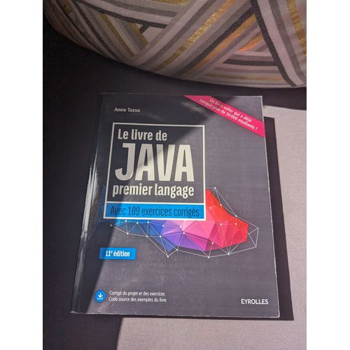 Le Livre De Java Premier Langage 11ème Édition