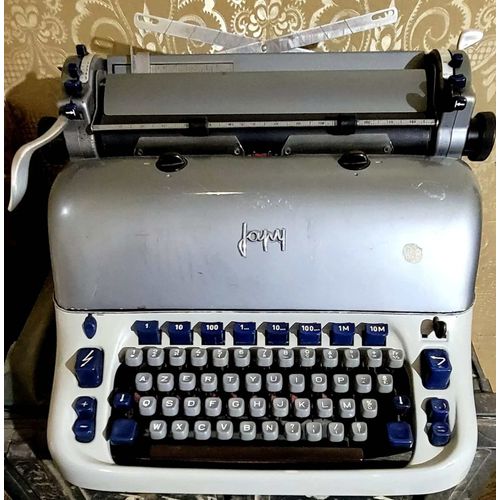 Japy S 18 Machine À Écrire - Grand Chariot A3 - Collection - Année 50