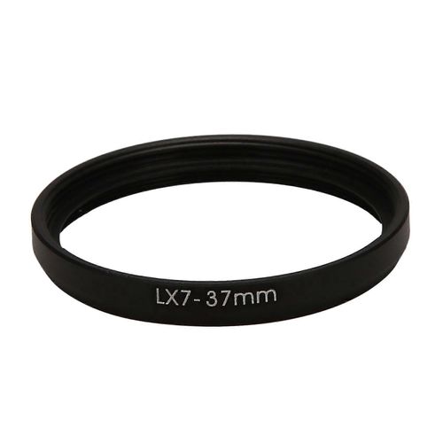 Bague d¿adaptation de filtre d¿objectif 37mm pour Panasonic Lumix DMC LX7 DMW-FA1 Noir ATLX7BK