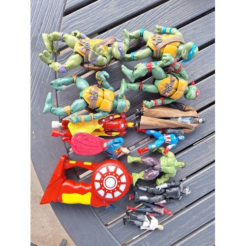 Figurines Tortues Ninjas Et Autres