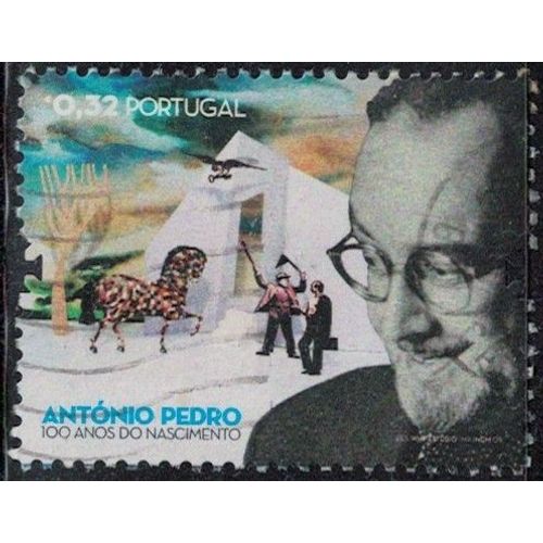 Portugal 2009 Oblitéré Used Centenaire De La Naissance António Pedro Y&t Pt 3421 Su
