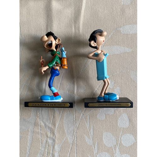 Gaston Lot 4 Figurines Plastoy 2004