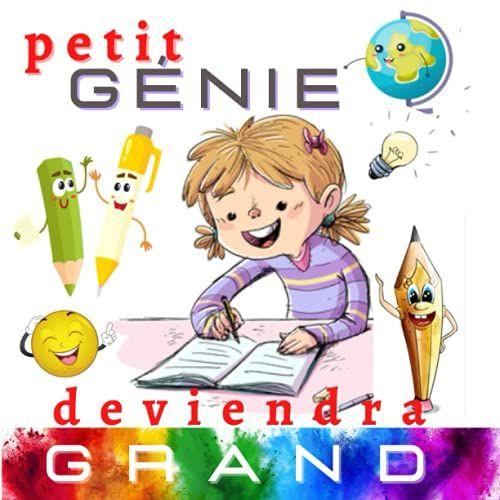 Concept De Petit Génie Avec Enfant Et Varius Dessins Banque D