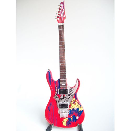 Guitare Miniature Axe Heaven Ibanez Js20th Anniversary Surfing With The Alien Joe Satriani