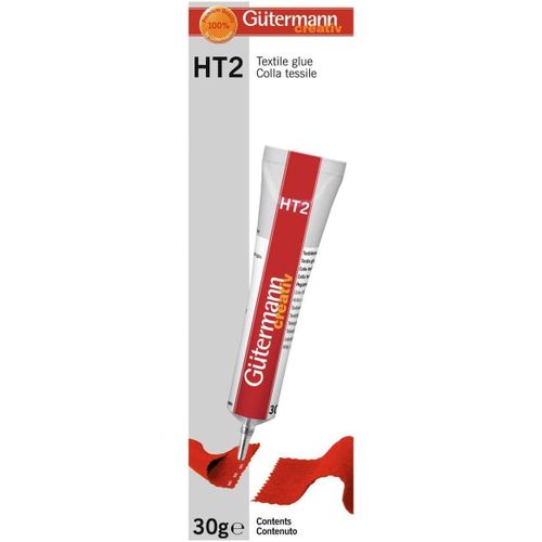 Gutermann HT2 TEXTIL Colle textile 30 g sans solvant
