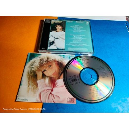 Barbra ‎ Emotion Cd Import