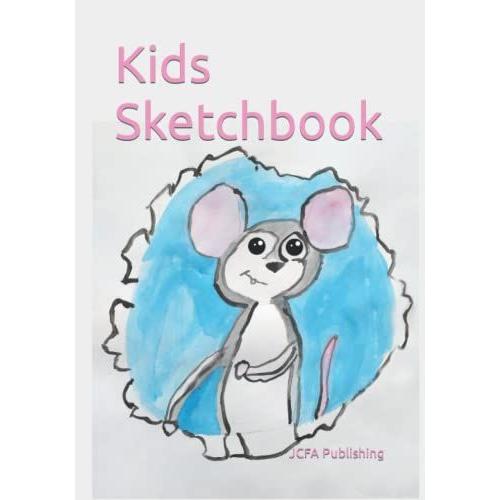 Kids Sketchbook: 7x10 Sketchbook Sketchpad Children Kids Fun Drawing Art Christmas Hanukkah Birthday Creative