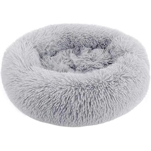 Lit Pour Chat, Lit Rond Pour Chat En Peluche Doucelit Pour Petit Chienlit Pour Animaux De Compagniegris