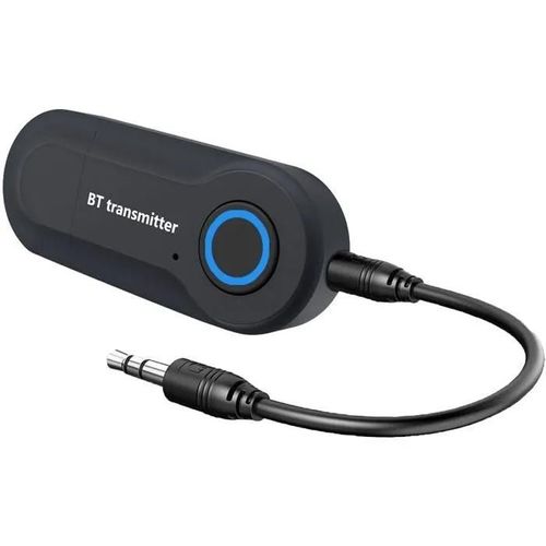Adaptateur Bluetooth 50 Audio Metteur Bluetooth RCepteur pour Pc Tv Voiture 35Mm Aux Musique Rx ExpDiteur Adaptateur PZCC