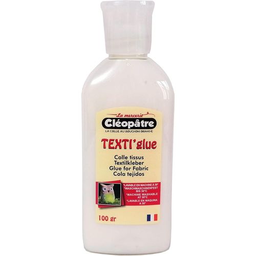 100 Forte et définitive pour Textile Tissu, Transparent, colle liquide,