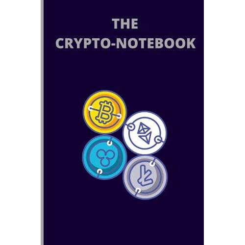 The Crypto-Notebook: Navy And Grey Notebook