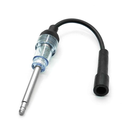 Testeur de tension de voiture 6V-24V cc,fusibles et prise de lumière,stylo de Test de Circuit Transparent pour moto de voiture et petits moteurs - Type spark tester