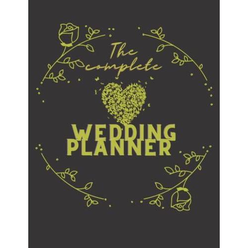 Wedding Planner & Organizer - Floral Gold Edition - Diary Engagement Gift Book & Calendar: The Knot Ultimate Wedding Planner & Organizer Worksheets, Checklists, Etiquette,