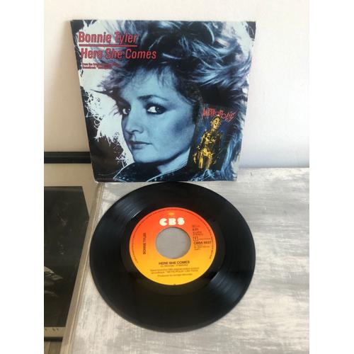 Vinyle 45 Tours-Bonnie Tyler-Here She Comes