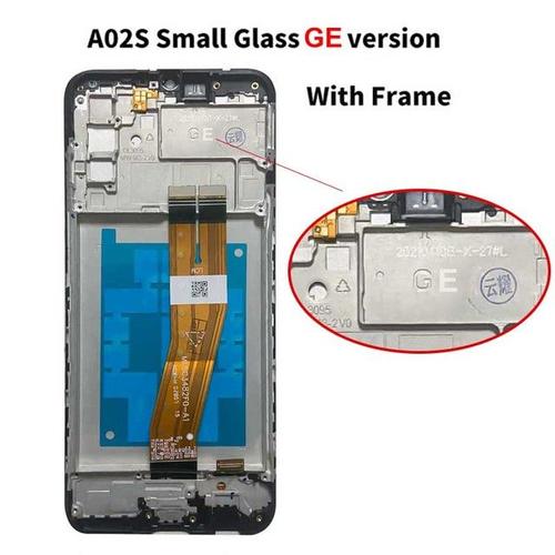 Écran Tactile Lcd De Remplacement Sm-A025f Testé Original Pour Samsung Galaxy A02s A025 A025m 100%/Ds A025g/Ds