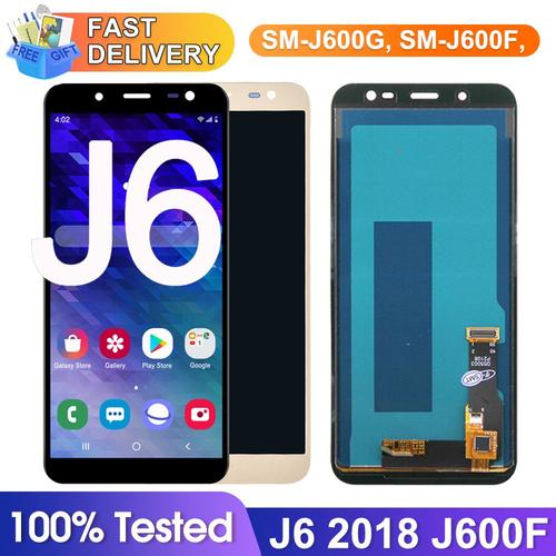 Ensemble Écran Tactile Lcd De Remplacement Pour Samsung Galaxy J6 2018 J600 J600f J600y Sm-J600f J600g J600fn