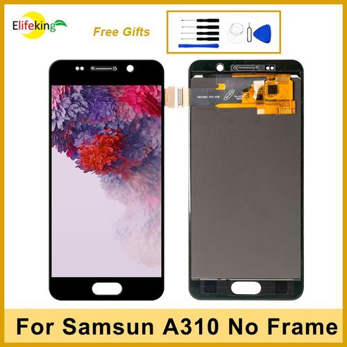 Bloc Écran Tactile Lcd De Remplacement Avec Châssis Pour Samsung Galaxy A3 2016 A310 A310f