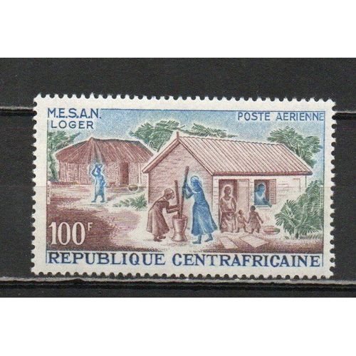 Timbre-Poste De Centrafrique