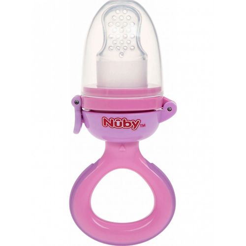 Grignoteur En Silicone - Rose - 6m+