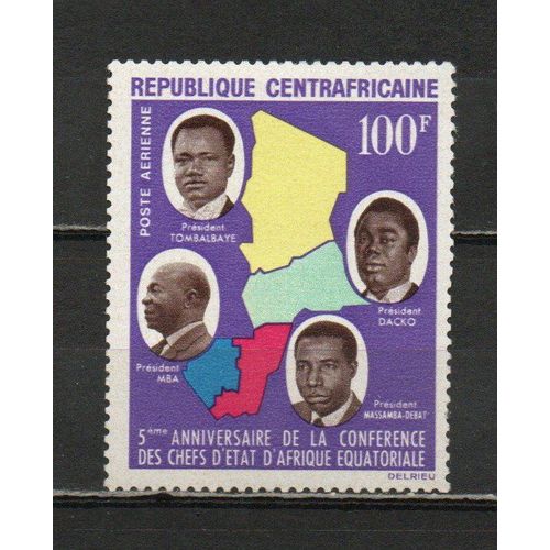 Timbre-Poste De Centrafrique
