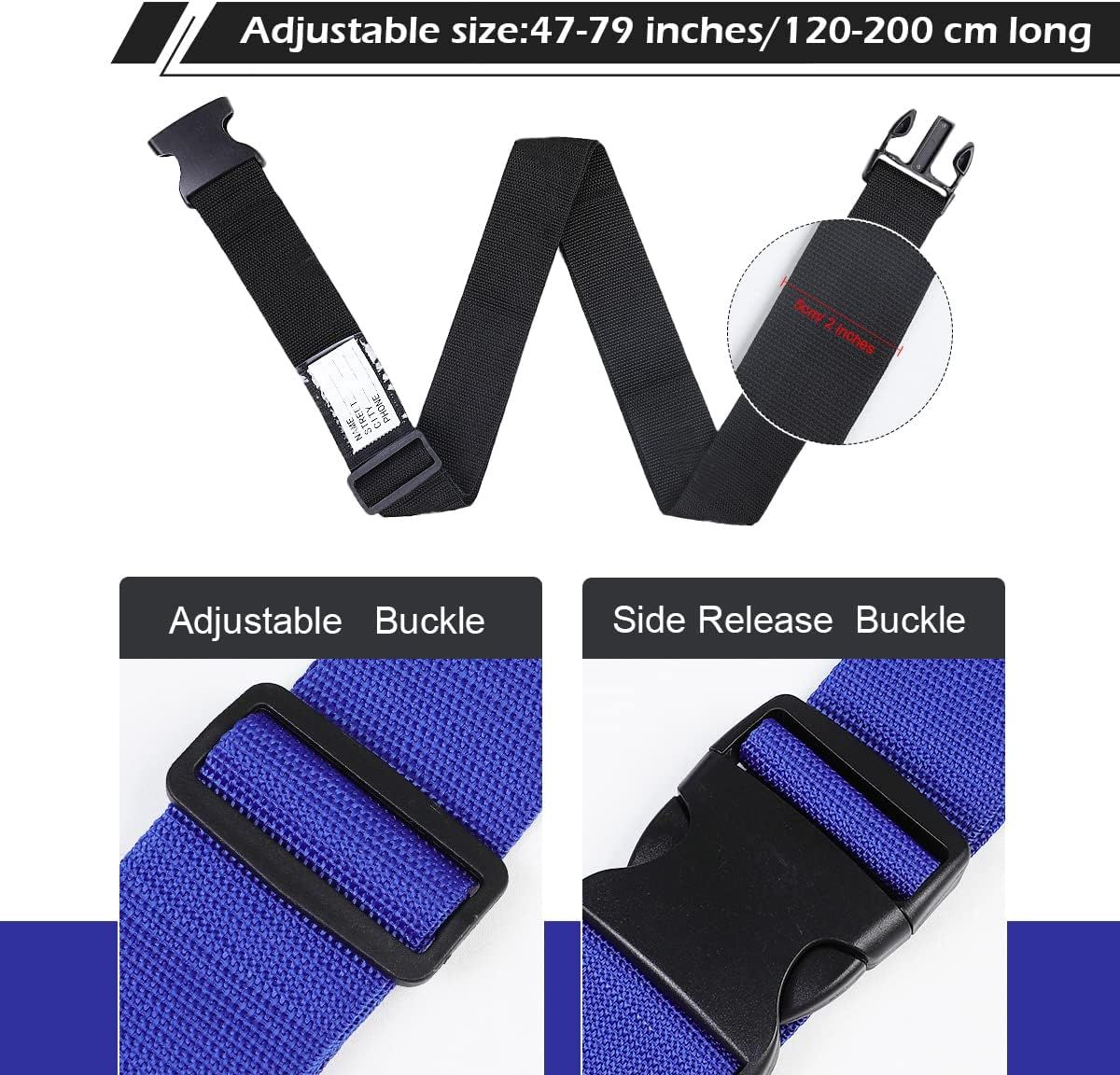 Bandoulière Réglable Pour Sac à Main, Sangle D'épaule Large Pour Sac à Main Femme, Lanière Sac, Anse Bride De Sac à Mains De Largeur 3.8cm, Longeur 80- 130cm (Rose, Accroche Argentée