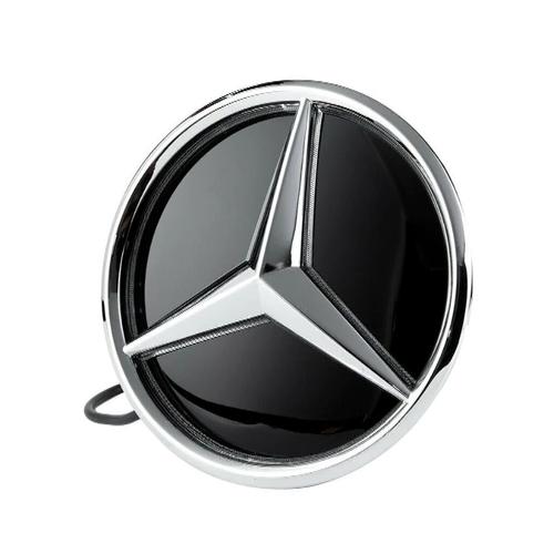 Pour 19 - 22 Mercedes Benz W205 W177 Led Grille Lumineuse Badge Étoile Badge Miroir Logo