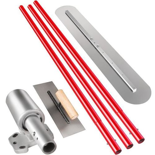 Truelle de Maçon - VEVOR - 1200x200mm - Acier inoxydable - Réglable