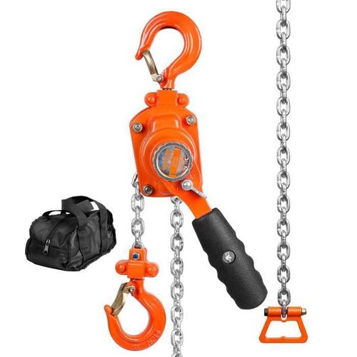 Palan à Levier Manuel - VEVOR - 0,25 T 2,8 m - Chaîne G80