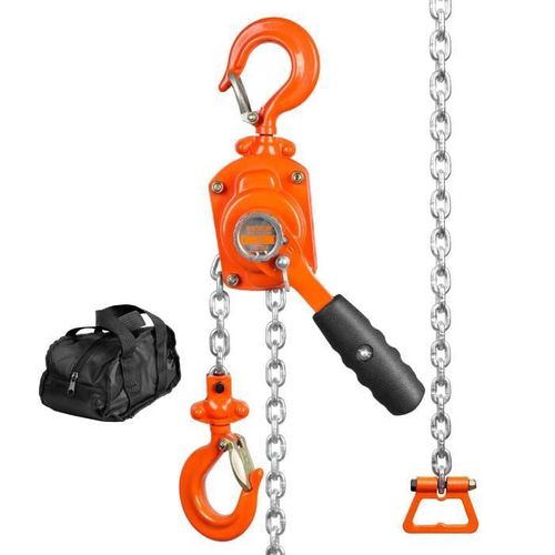 Palan à Levier Manuel - VEVOR - 0,5 T 2,8 m - Chaîne G80