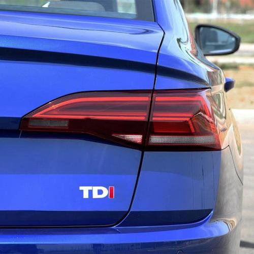 SENZEAL Emblème TDI Logo pour Audi Sticker Voiture Insigne badge