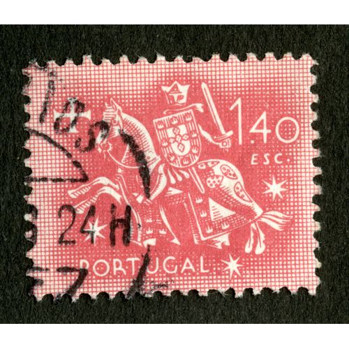 Timbre Oblitéré Portugal, 1.40 Esc