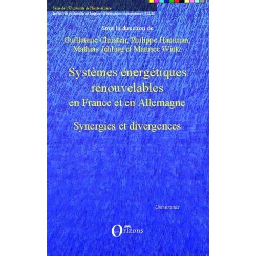 Systèmes Énergétiques Renouvelables En France Et En Allemagne