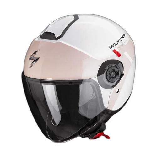 Casque Moto Jet Scorpion Exo-City Ii Mall Ece 22-06 - Blanc/Rose/Vert - 2xs