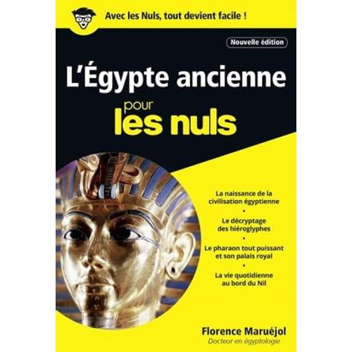 L'egypte Ancienne Poche Pour Les Nuls, Nouvelle Édition