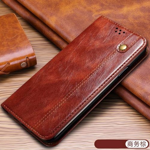 Etui Coque Pour Honor 50 Crazy Horse Pattern Flip-Top Magnetic Bracket Chala Wallet All-Inclusive Leather Case Mobile Phone Case,?Business Brown?Crazy Horse Pattern Leather Case