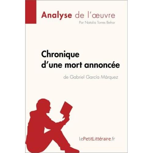 Chronique D'une Mort Annoncée De Gabriel García Márquez (Analyse De L'oeuvre)