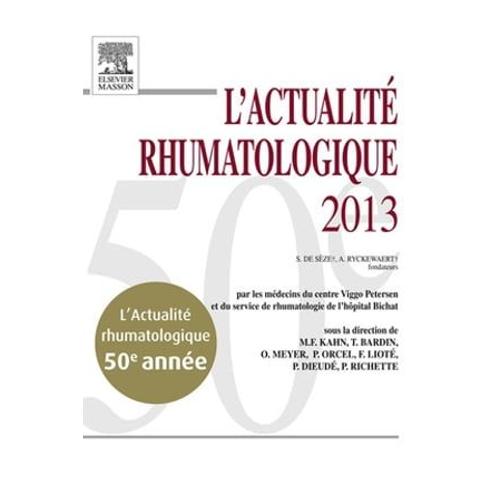 L'actualité Rhumatologique 2013