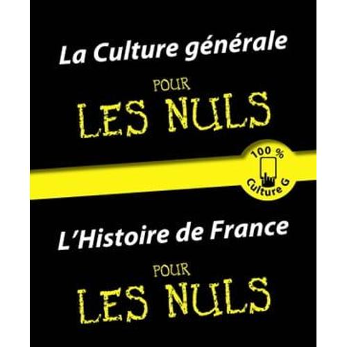 Pack 100% Culture Générale Pour Les Nuls
