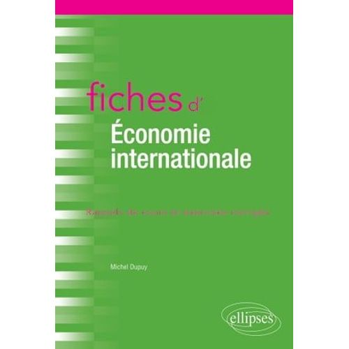Fiches D'économie Internationale