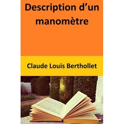 Description D'un Manomètre